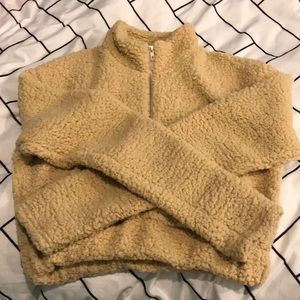 Teddy Bear Half Zip
